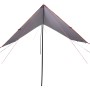 Gray and orange waterproof camping tarp 430x380x210 cm by vidaXL, tents - Ref: Foro24-94681, Price: 54,29 €, Discount: %