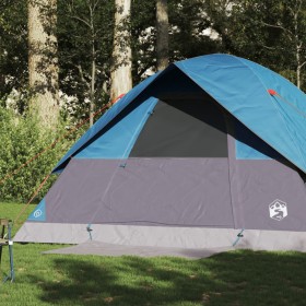 Igloo family tent 6 people waterproof blue by vidaXL, tents - Ref: Foro24-94704, Price: 112,43 €, Discount: %