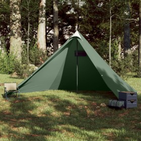 Familienzelt Tipi 7 Personen wasserdicht grün von vidaXL, Zelte - Ref: Foro24-94710, Preis: 48,30 €, Rabatt: %