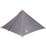 Family teepee tent for 7 people waterproof gray and orange by vidaXL, tents - Ref: Foro24-94712, Price: 50,03 €, Discount: %