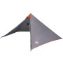 Family teepee tent for 7 people waterproof gray and orange by vidaXL, tents - Ref: Foro24-94712, Price: 50,03 €, Discount: %