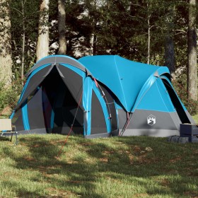 Family tent tipi 8 people waterproof blue by vidaXL, tents - Ref: Foro24-94738, Price: 198,99 €, Discount: %