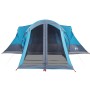 Tienda de campaña familiar tipi 8 personas impermeable azul de vidaXL, Tiendas de campaña - Ref: Foro24-94738, Precio: 198,99...