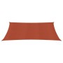 Terracotta HDPE sail awning 160 g/m² 2.5x4.5 m by vidaXL, Umbrellas - Ref: Foro24-311345, Price: 29,99 €, Discount: %