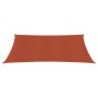 Toldo de vela terracota HDPE 160 g/m² 3x4 m de vidaXL, Sombrillas - Ref: Foro24-311347, Precio: 34,99 €, Descuento: %