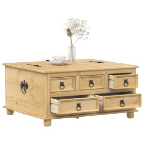 Corona storage box solid pine wood 90x78x45 cm by vidaXL, Storage trunks - Ref: Foro24-4002770, Price: 156,27 €, Discount: %