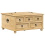 Corona storage box solid pine wood 90x78x45 cm by vidaXL, Storage trunks - Ref: Foro24-4002770, Price: 174,55 €, Discount: %