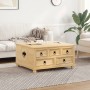 Corona storage box solid pine wood 90x78x45 cm by vidaXL, Storage trunks - Ref: Foro24-4002770, Price: 174,55 €, Discount: %