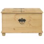 Corona storage box solid pine wood 90x78x45 cm by vidaXL, Storage trunks - Ref: Foro24-4002770, Price: 174,55 €, Discount: %