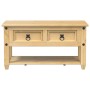 Mesa de centro cajones Corona madera maciza de pino 85x50x45 cm de vidaXL, Mesas de centro - Ref: Foro24-4002772, Precio: 95,...