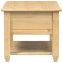 Mesa de centro cajones Corona madera maciza de pino 85x50x45 cm de vidaXL, Mesas de centro - Ref: Foro24-4002772, Precio: 95,...