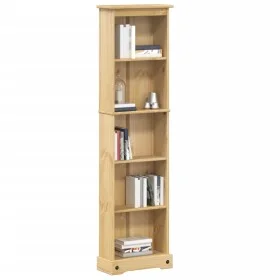 Estantería Corona madera maciza de pino 46x20x170 cm de vidaXL, Librerías y estanterías - Ref: Foro24-4002779, Precio: 83,76 ...