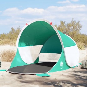 Beach tent 2 people waterproof quick opening green by vidaXL, tents - Ref: Foro24-4004159, Price: 40,99 €, Discount: %