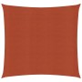 HDPE terracotta shade sail 160 g/m² 4x4 m by vidaXL, Umbrellas - Ref: Foro24-311331, Price: 35,84 €, Discount: %