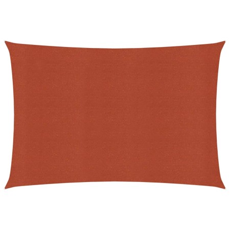 HDPE terracotta shade sail 160 g/m² 2.5x4 m by vidaXL, Umbrellas - Ref: Foro24-311344, Price: 28,16 €, Discount: %