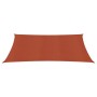 HDPE terracotta shade sail 160 g/m² 2.5x4 m by vidaXL, Umbrellas - Ref: Foro24-311344, Price: 28,16 €, Discount: %