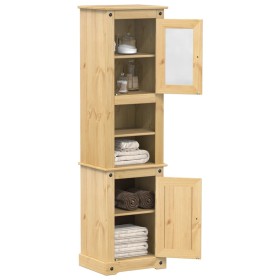 «Corona» bathroom cabinet solid pine wood 50x40x185 cm by vidaXL, Bathroom furniture - Ref: Foro24-4002792, Price: 206,99 €, ...