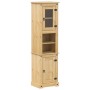 Badezimmerschrank «Corona» aus massivem Kiefernholz 50x40x185 cm von vidaXL, Badezimmermöbel - Ref: Foro24-4002792, Preis: 22...