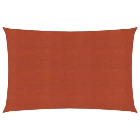 Toldo de vela HDPE terracota 160 g/m² 3x4,5 m de vidaXL, Sombrillas - Ref: Foro24-311348, Precio: 34,28 €, Descuento: %