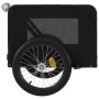 Pet Bicycle Trailer Iron Oxford Cloth Black by vidaXL, pet strollers - Ref: Foro24-93926, Price: 111,59 €, Discount: %