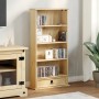 Corona CD shelf solid pine wood 52x17.5x103 cm by vidaXL, Bookcases and shelves - Ref: Foro24-4002781, Price: 63,53 €, Discou...