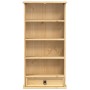 Corona CD shelf solid pine wood 52x17.5x103 cm by vidaXL, Bookcases and shelves - Ref: Foro24-4002781, Price: 63,53 €, Discou...