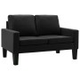 2 Seater Black Faux Leather Sofa by vidaXL, Sofas - Ref: Foro24-288751, Price: 300,65 €, Discount: %