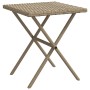 Sun loungers with table 2 units beige synthetic rattan by vidaXL, Loungers - Ref: Foro24-368266, Price: 292,30 €, Discount: %