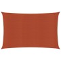 Terracotta HDPE sail awning 160 g/m² 6x8 m by vidaXL, Umbrellas - Ref: Foro24-311360, Price: 85,37 €, Discount: %