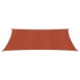 Terracotta HDPE sail awning 160 g/m² 6x8 m by vidaXL, Umbrellas - Ref: Foro24-311360, Price: 85,37 €, Discount: %