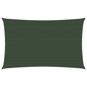 Sail awning HDPE dark green 160 g/m² 6x8 m by vidaXL, Umbrellas - Ref: Foro24-311470, Price: 87,91 €, Discount: %