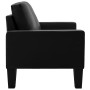 2 Seater Black Faux Leather Sofa by vidaXL, Sofas - Ref: Foro24-288751, Price: 300,65 €, Discount: %