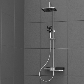 SCHÜTTE BLUEPERL chrome overhead shower set by SCHÜTTE, shower heads - Ref: Foro24-429384, Price: 173,03 €, Discount: %