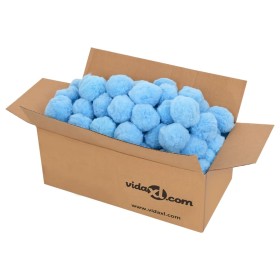 Bolas de filtro de piscina antibacterias polietileno azul 700 g de vidaXL, Filtros para piscinas y spa - Ref: Foro24-93817, P...