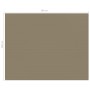 Taupe gray tent mat 400x500 cm by vidaXL, Tent Accessories - Ref: Foro24-310752, Price: 44,81 €, Discount: %