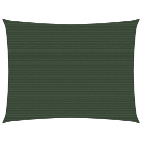 Sail awning dark green HDPE 160 g/m² 2.5x3 m by vidaXL, Umbrellas - Ref: Foro24-311452, Price: 24,96 €, Discount: %