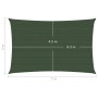 Sail awning HDPE dark green 160 g/m² 5x7 m by vidaXL, Umbrellas - Ref: Foro24-311467, Price: 64,43 €, Discount: %