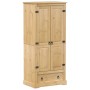 Corona solid pine wood wardrobe 76x50x170 cm by vidaXL, Wardrobes - Ref: Foro24-4002768, Price: 310,70 €, Discount: %