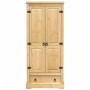 Corona solid pine wood wardrobe 76x50x170 cm by vidaXL, Wardrobes - Ref: Foro24-4002768, Price: 310,70 €, Discount: %