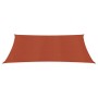 HDPE terracotta shade sail 160 g/m² 3x5 m by vidaXL, Umbrellas - Ref: Foro24-311349, Price: 37,32 €, Discount: %