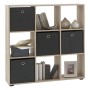 FMD Shelving unit with 9 oak-colored compartments by FMD, Bookcases and shelves - Ref: Foro24-429433, Price: 154,60 €, Discou...