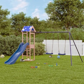 Solid wood outdoor playground Douglas3156935 by vidaXL, Swings and play structures - Ref: Foro24-3279017, Price: 262,99 €, Di...