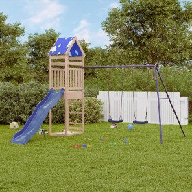 Outdoor-Spielplatz aus massivem Kiefernholz von vidaXL, Schaukeln und Spielgeräte - Ref: Foro24-3279034, Preis: 321,99 €, Rab...