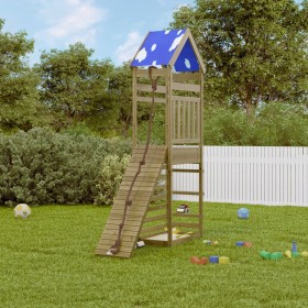 Spielplatz im Freien aus imprägniertem Kiefernholz von vidaXL, Schaukeln und Spielgeräte - Ref: Foro24-3279048, Preis: 289,99...