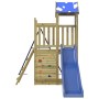 Spielplatz im Freien aus imprägniertem Kiefernholz von vidaXL, Schaukeln und Spielgeräte - Ref: Foro24-3279144, Preis: 377,65...