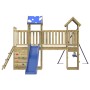 Spielplatz im Freien aus imprägniertem Kiefernholz von vidaXL, Schaukeln und Spielgeräte - Ref: Foro24-3279150, Preis: 593,99...