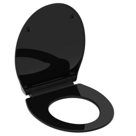 SCHÜTTE Tapa de váter WC SLIM BLACK duroplast de SCHÜTTE, Asientos de inodoros y bidés - Ref: Foro24-429417, Precio: 56,99 €,...