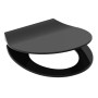 SCHÜTTE Toilet seat WC SLIM BLACK duroplast by SCHÜTTE, Toilet and bidet seats - Ref: Foro24-429417, Price: 56,33 €, Discount: %