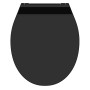 SCHÜTTE Toilet seat WC SLIM BLACK duroplast by SCHÜTTE, Toilet and bidet seats - Ref: Foro24-429417, Price: 56,33 €, Discount: %