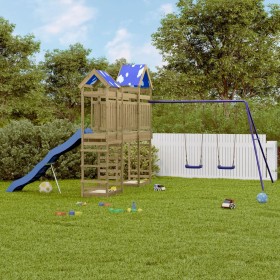 Spielplatz im Freien aus imprägniertem Kiefernholz von vidaXL, Schaukeln und Spielgeräte - Ref: Foro24-3279171, Preis: 684,99...